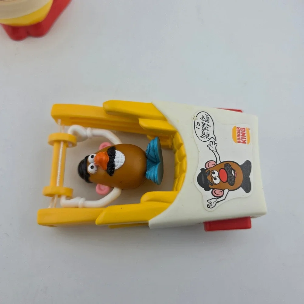 McDonalds Burger King Mr Potato Head Vintage Mixed Toy Lot 1998 1999  Nostalgia